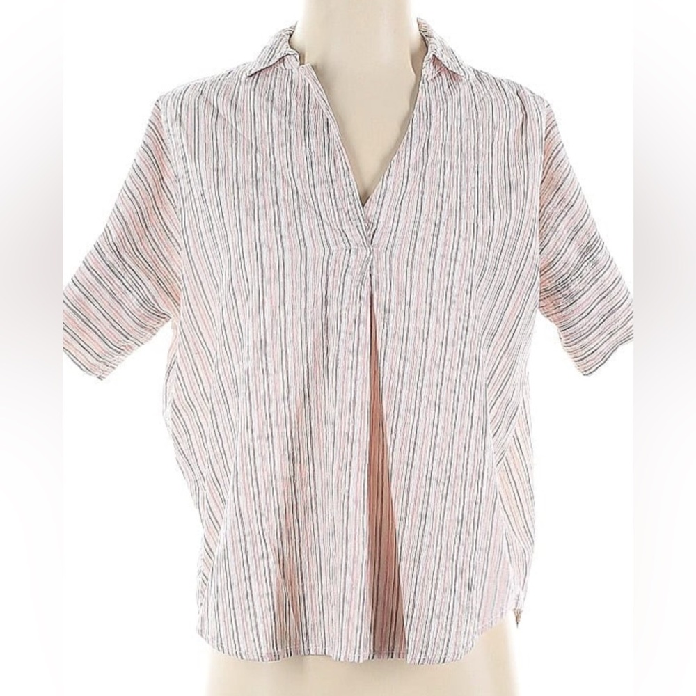 Striped Collared Shirt